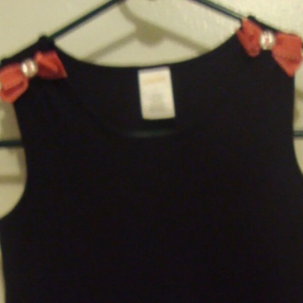 Gymboree Black Dress Colorful Ruffled Tier Bottom 6